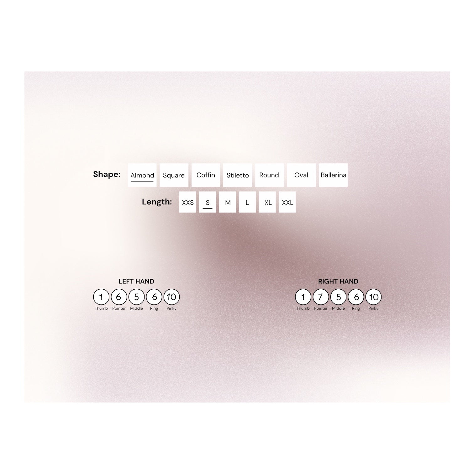 Ready to Wear Sizing Kit - Classic French - Jay's Press On Nails